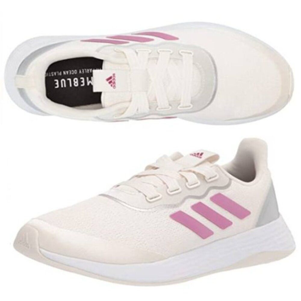 Adidas Womens QT Racer Running Lightweight Shoes Size 8